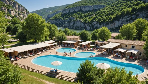 5 raisons de choisir un camping avec piscine à vallon-pont-d'arc