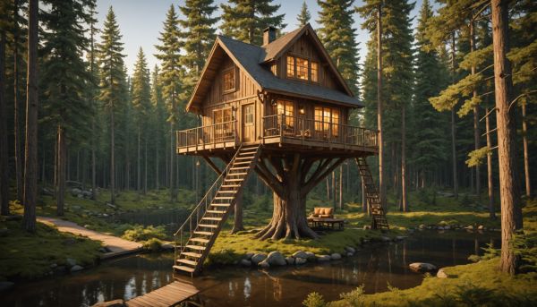 Comment louer une cabane perchée dans les pins ?