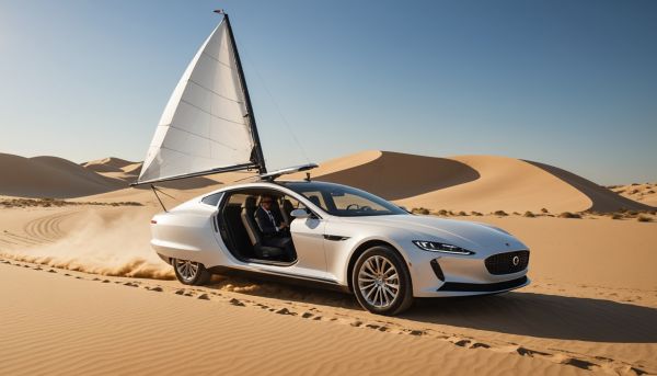 Quelles sensations offre le char à voile sur sable ?