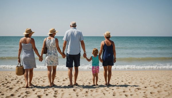 Vacances en famille au bord de l'océan en gironde